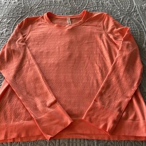Lululemon Breeze By Long Sleeve *Squad in Coral 12